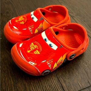 Crocs kids lightning mcqueen